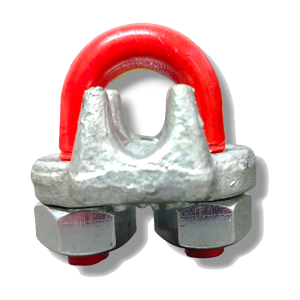 Grapa de Acero Forjado para Cable de Acero - 5/16"
