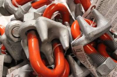 grapas para cable de acero