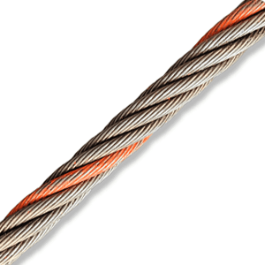 cable de acero tipo boa o cóndor