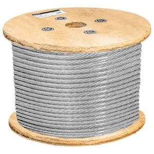 Cable de Acero Galvanizado 3/8" 7X19 100mt