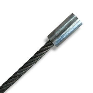 Terminal tope para cable de acero