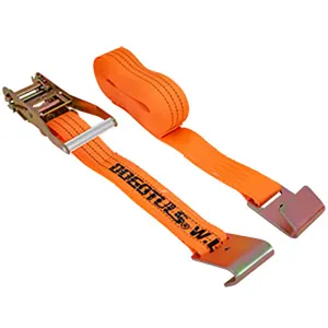 Cinta de Amarre con Matraca y Ganchos Planos