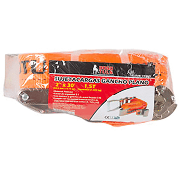 Cinta de Amarre con Matraca y Ganchos Garfio.4 Cinta de Amarre con Matraca y Ganchos Garfio.4