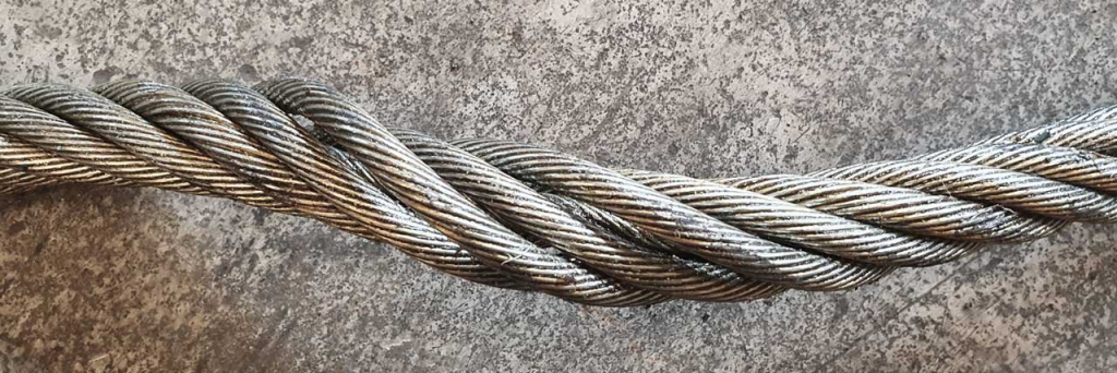 fallas en cables de acero