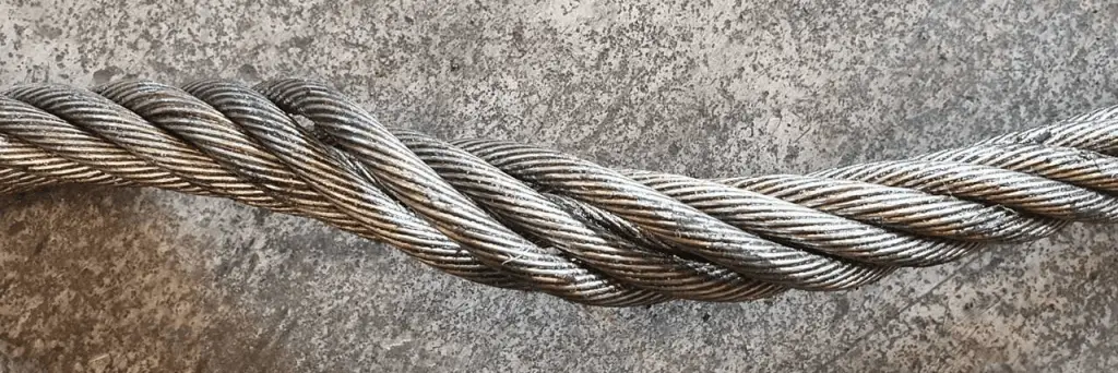 fallas en cables de acero
