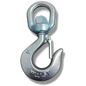 Gancho giratorio con seguro