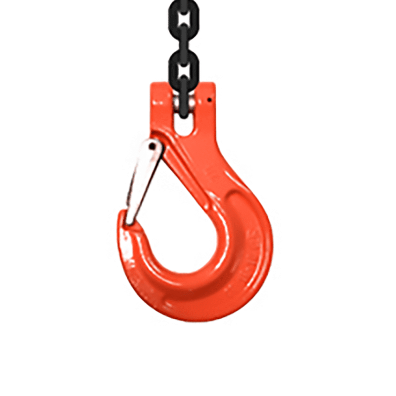SSS.3 Gancho de carga con seguro grado 80