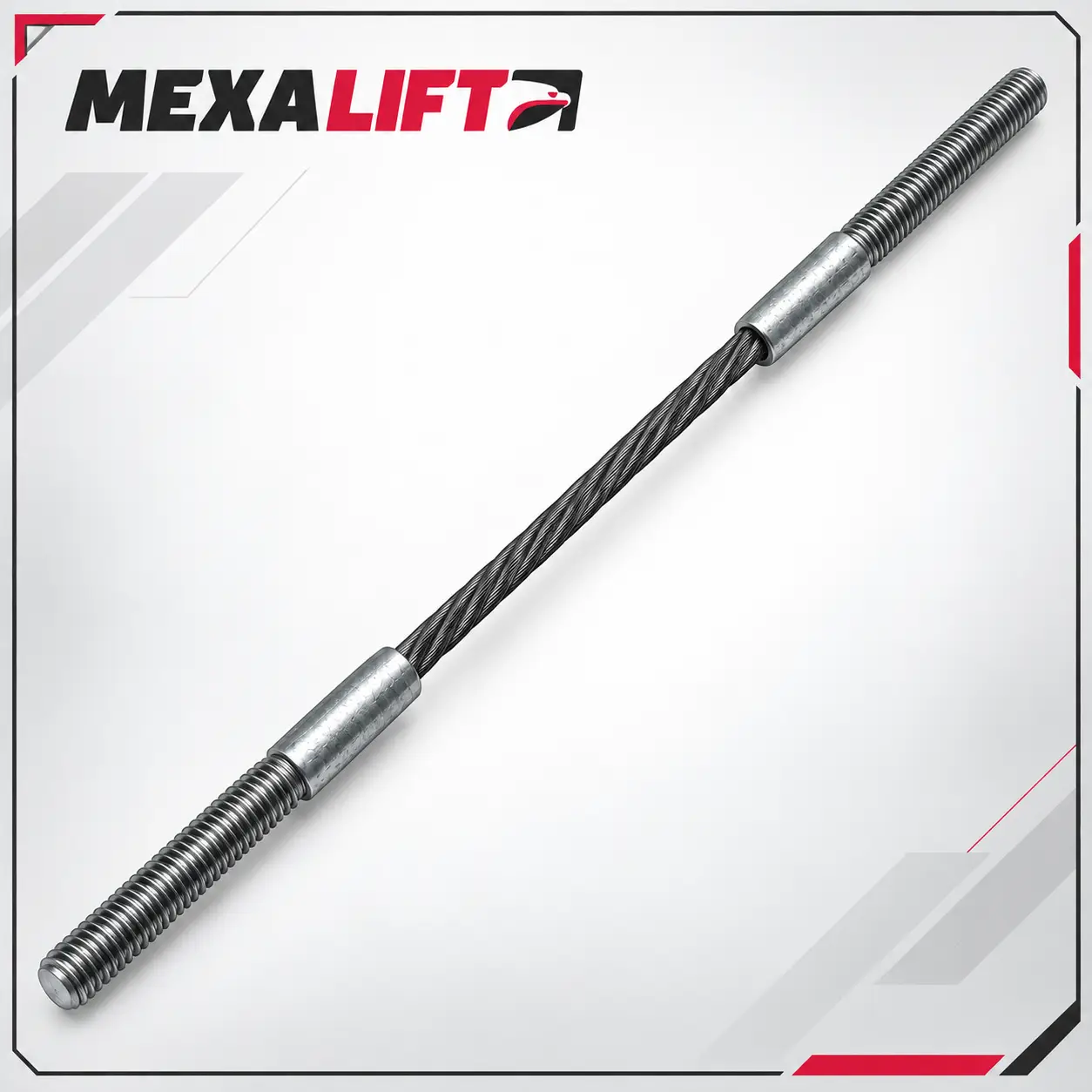 Tirantes de Cable de Acero con Cuerda y Tope